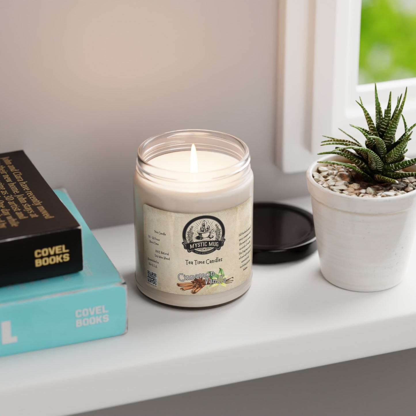 Tea Time Scented Soy Candle, 9oz