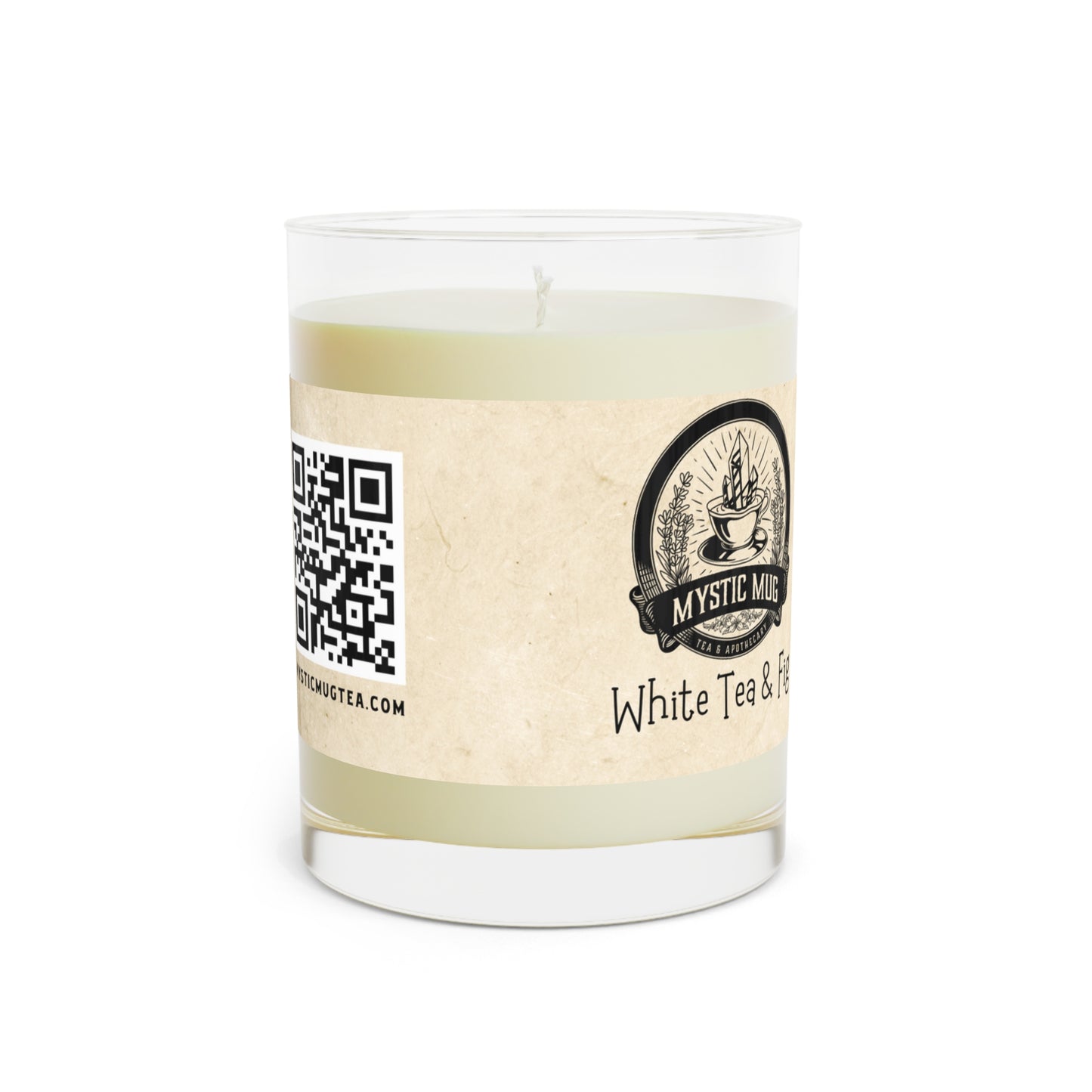 Scented Tea Time Candle - Full Glass, 11oz