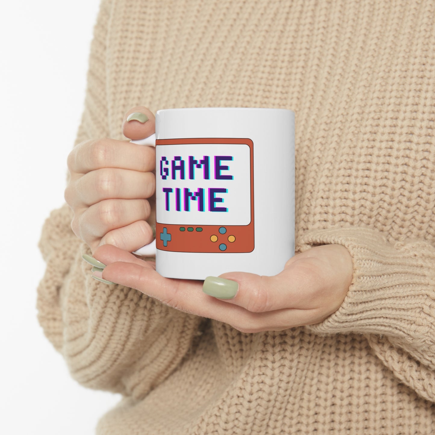 Game Time GameBoy Ceramic Mug 11oz