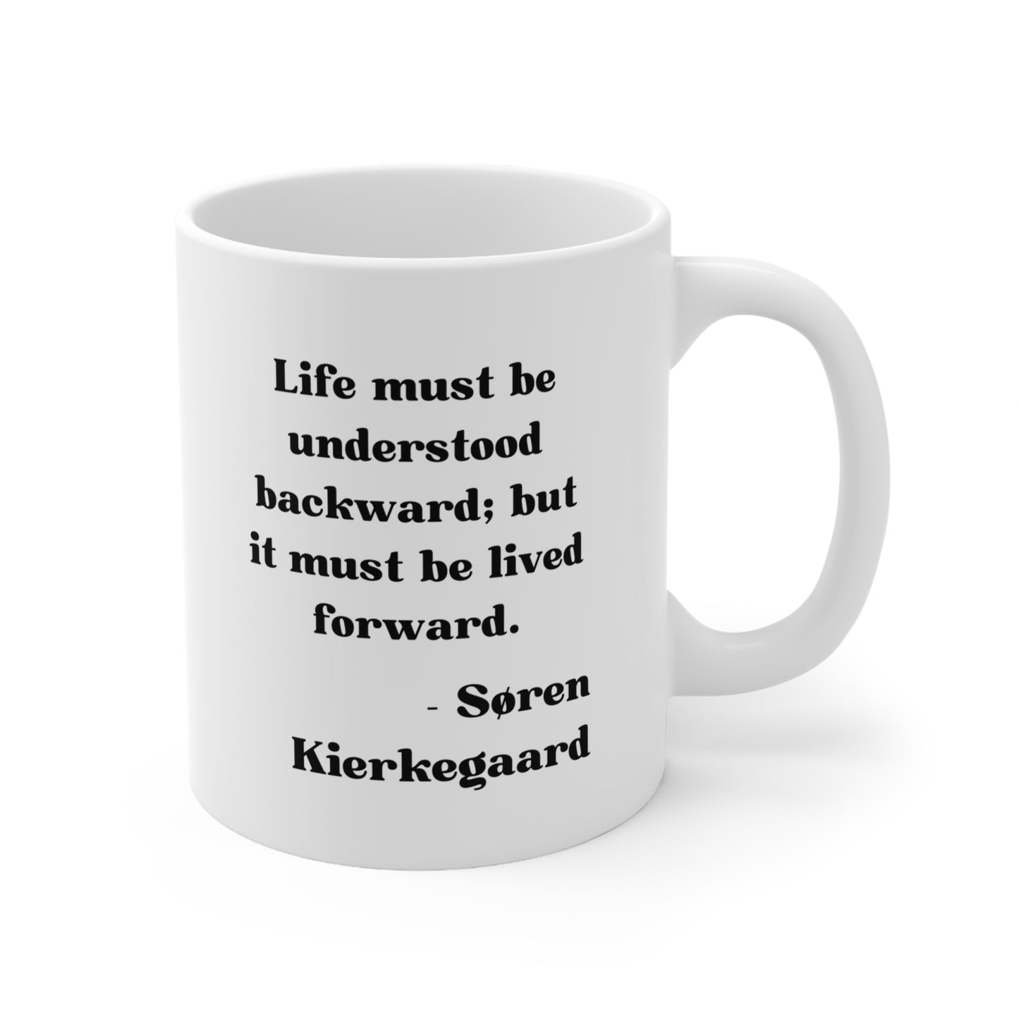 Kierkegaard Philosophy Ceramic Mug 11oz