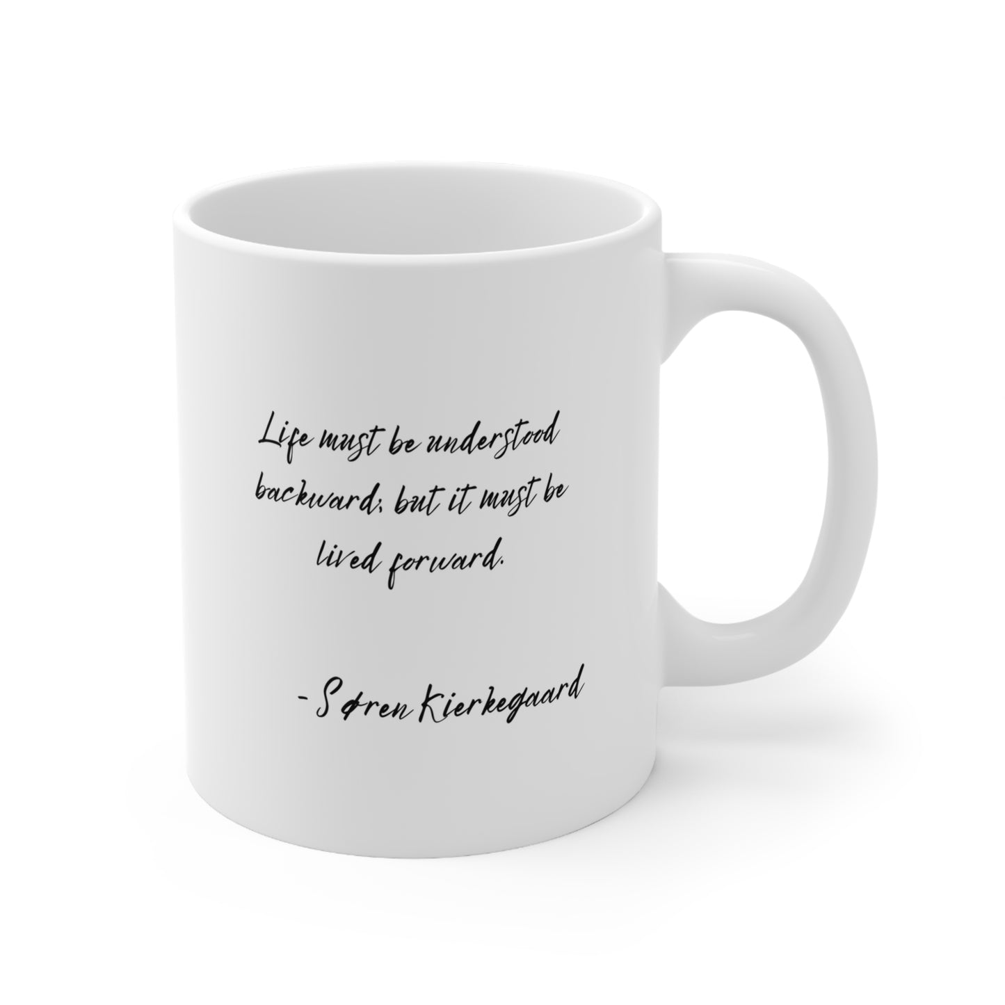 Kierkegaard Philosophy Ceramic Mug 11oz