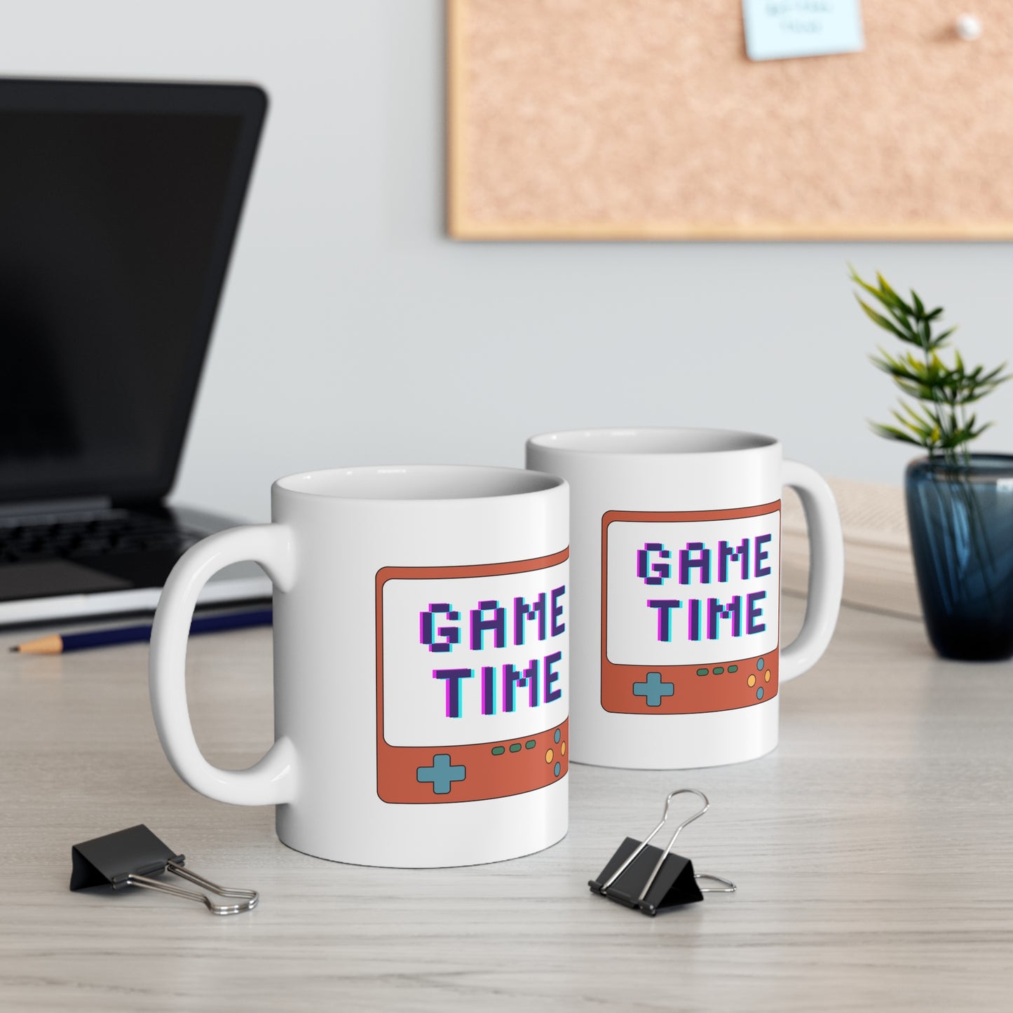 Game Time GameBoy Ceramic Mug 11oz