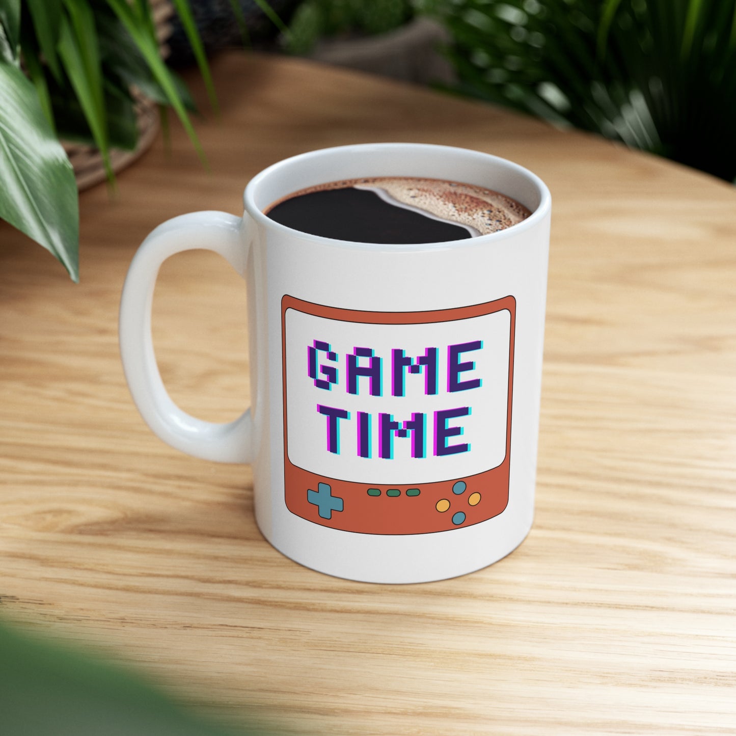 Game Time GameBoy Ceramic Mug 11oz