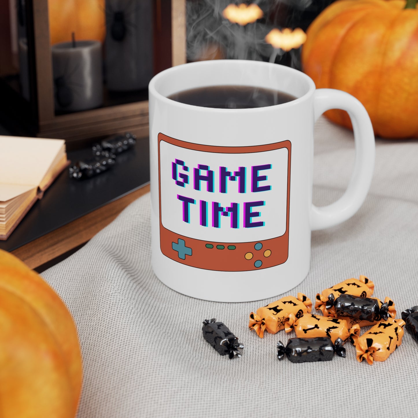 Game Time GameBoy Ceramic Mug 11oz