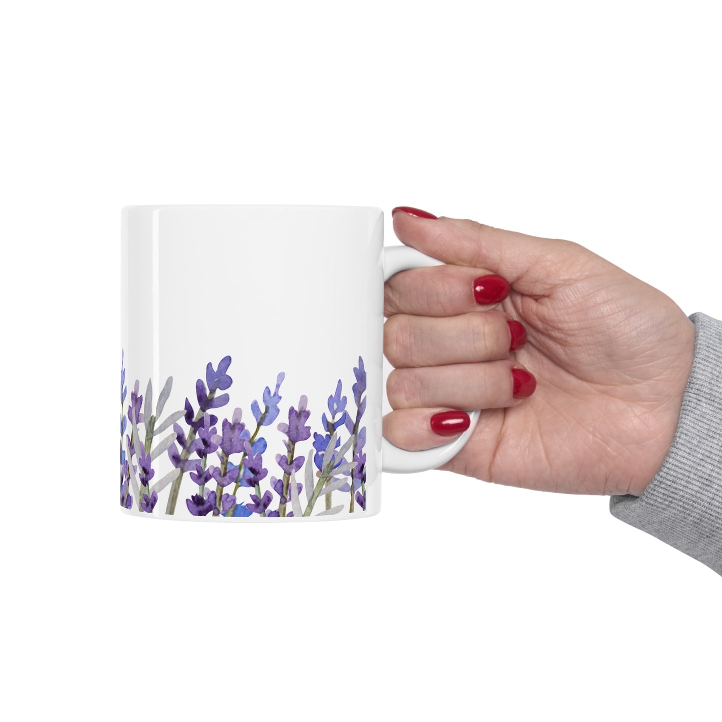 Lavender Ceramic Mug 11oz