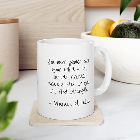 Marcus Aurelius Ceramic Mug 11oz