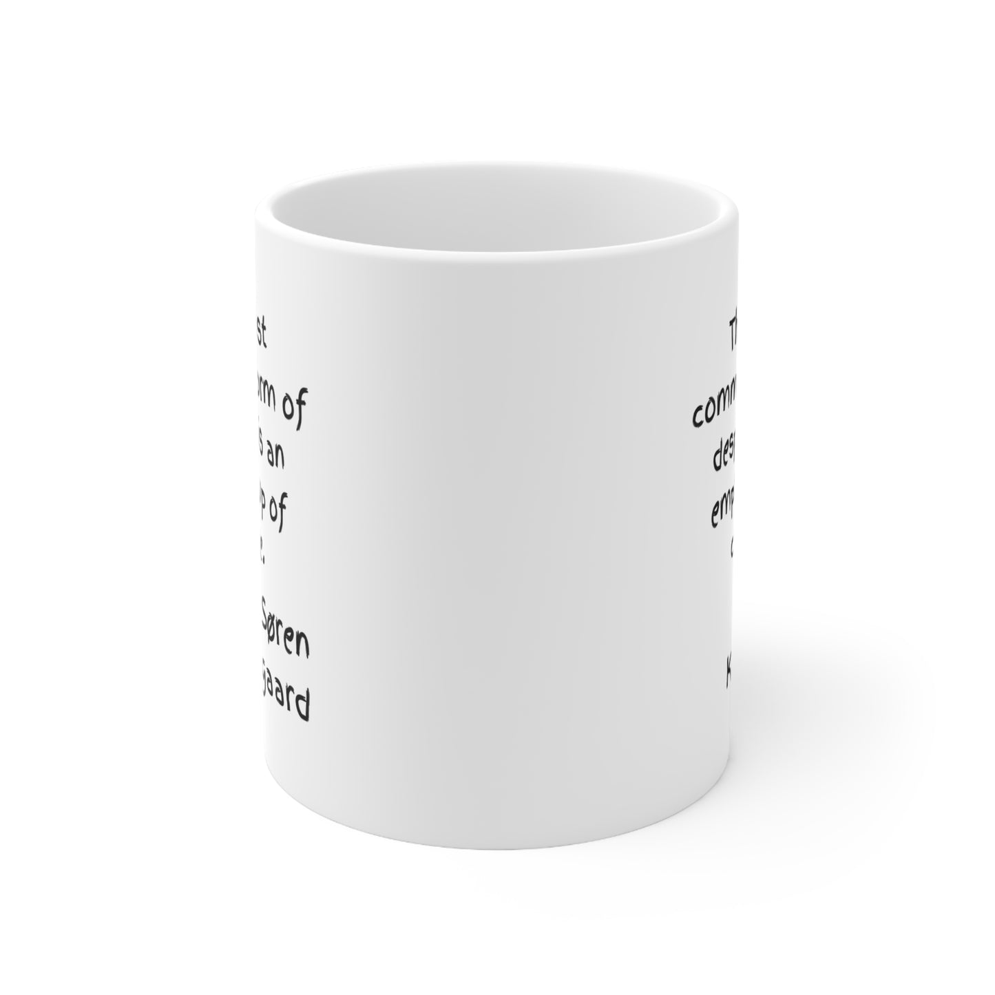 Kierkegaard on Coffee Ceramic Mug 11oz