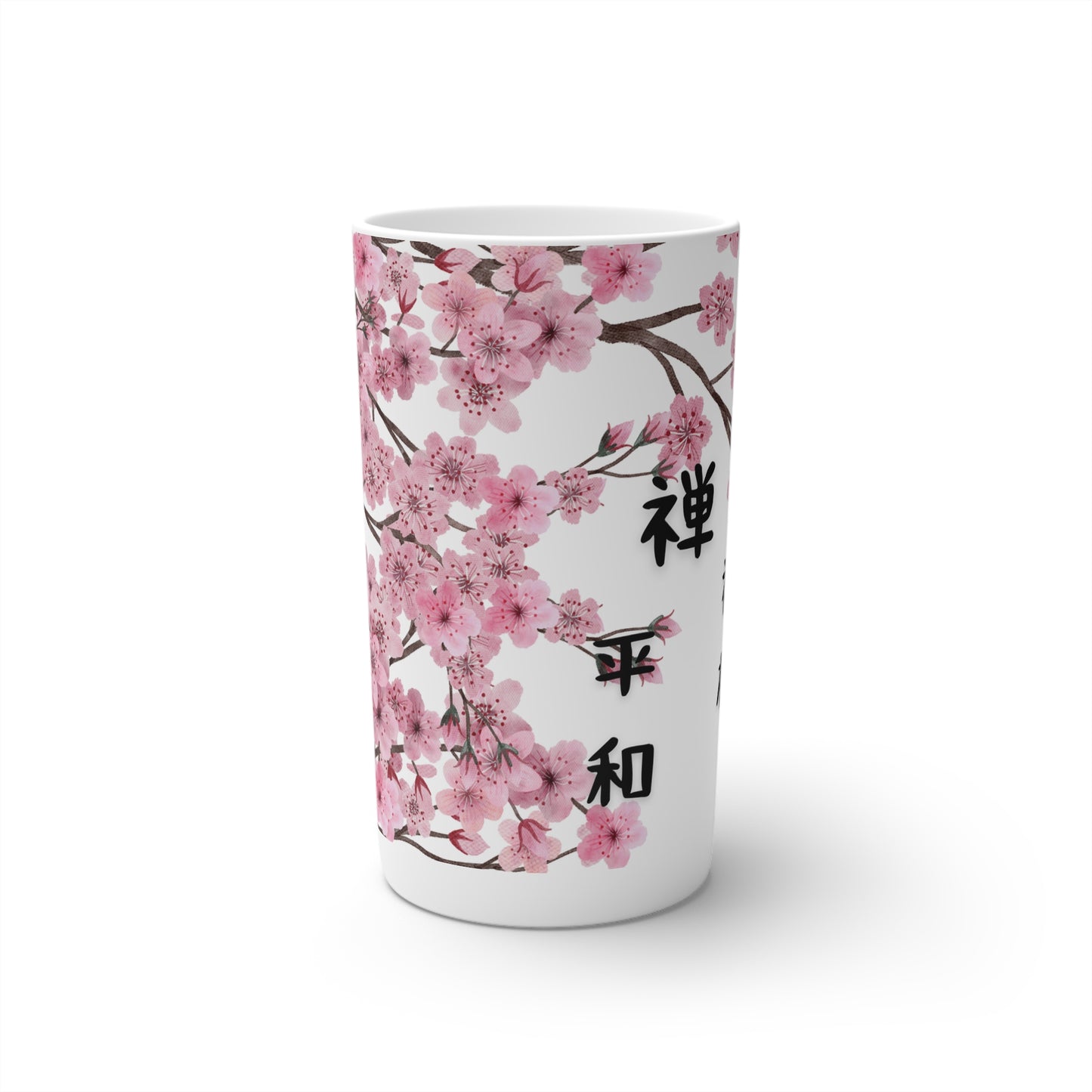 Positive Affirmation Cherry Blossom Conical Cup