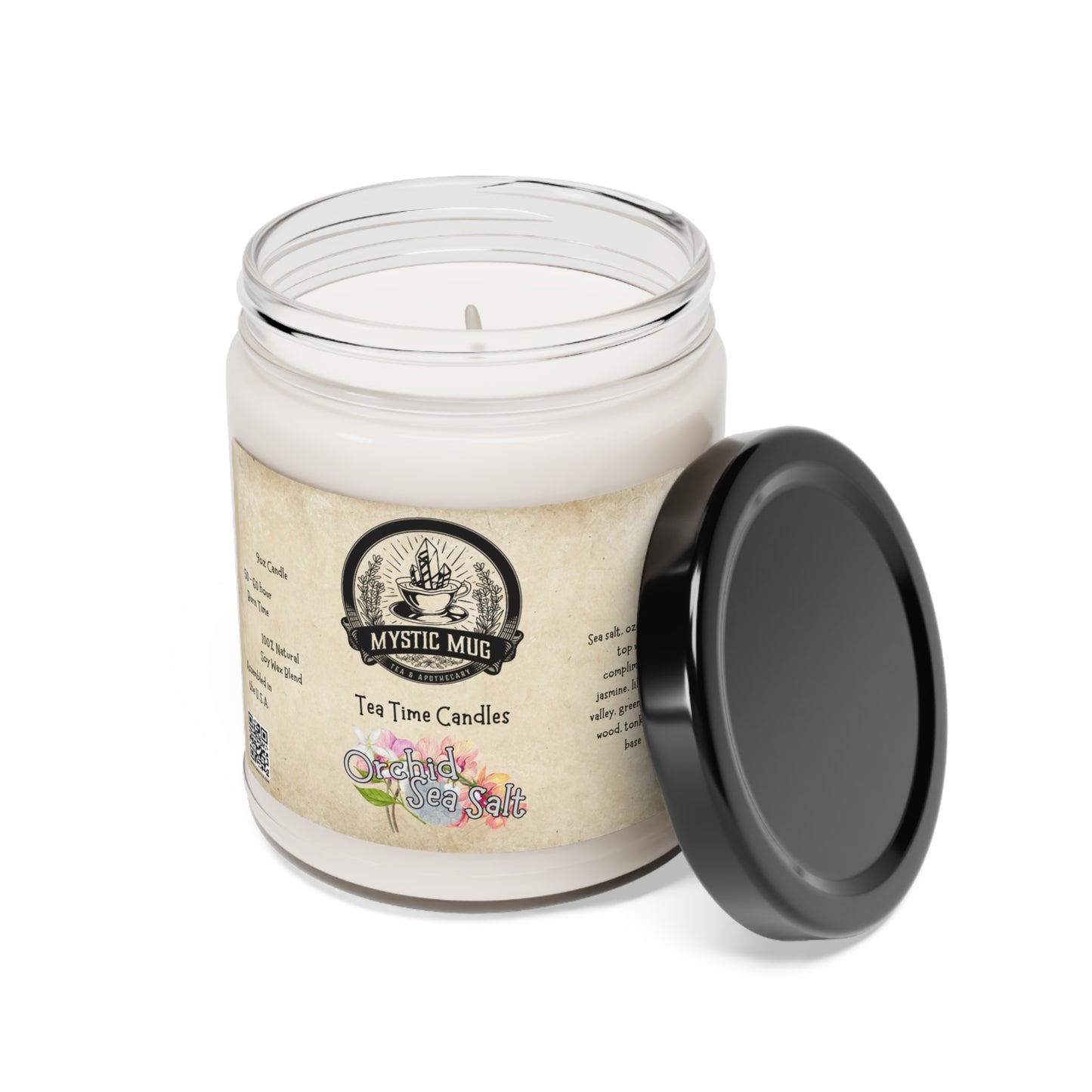 Tea Time Scented Soy Candle, 9oz