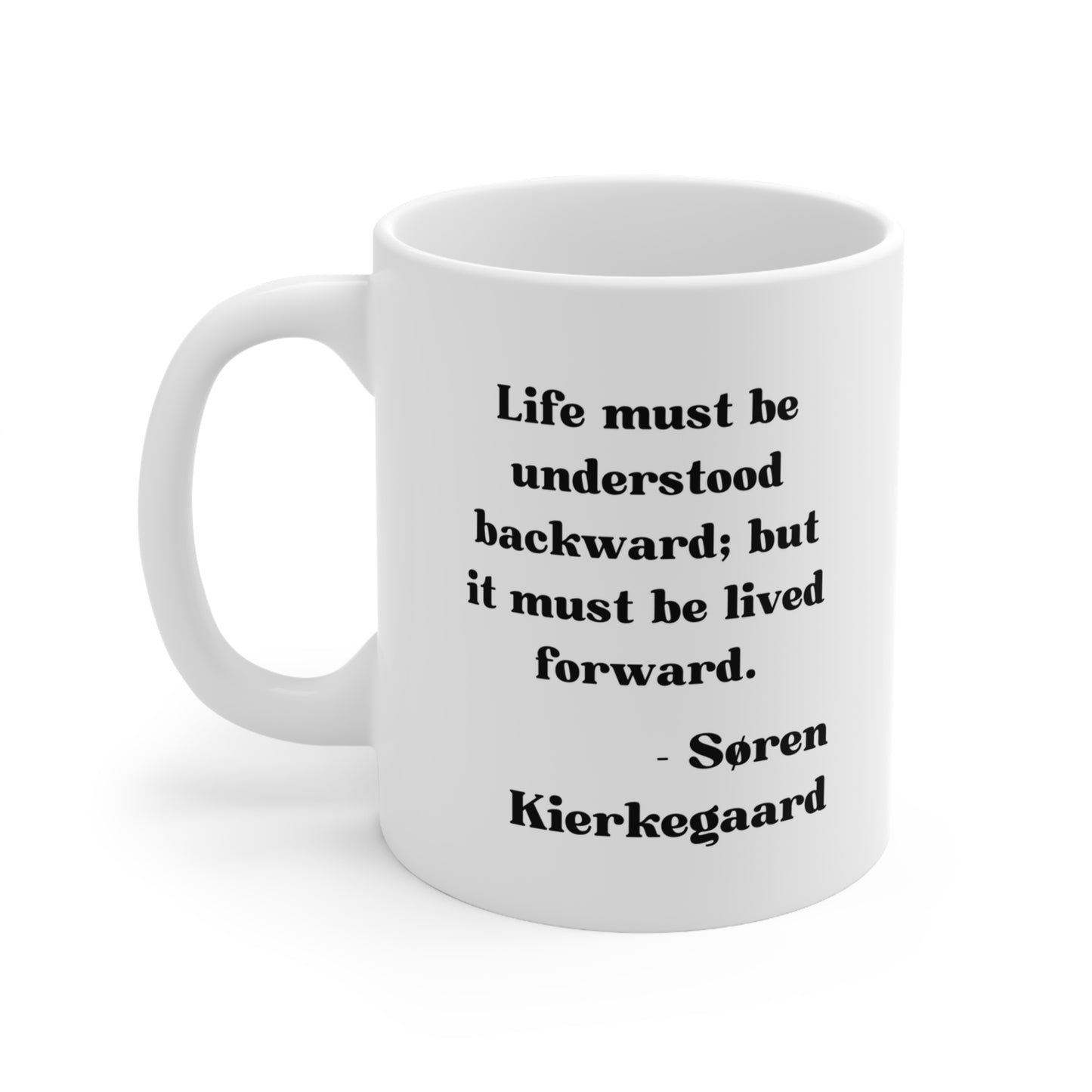 Kierkegaard Philosophy Ceramic Mug 11oz