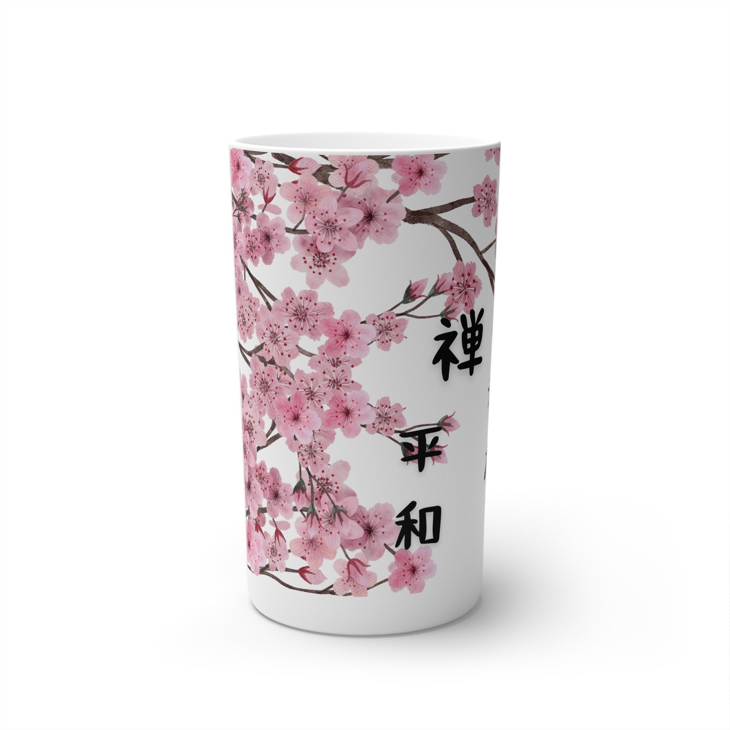 Positive Affirmation Cherry Blossom Conical Cup