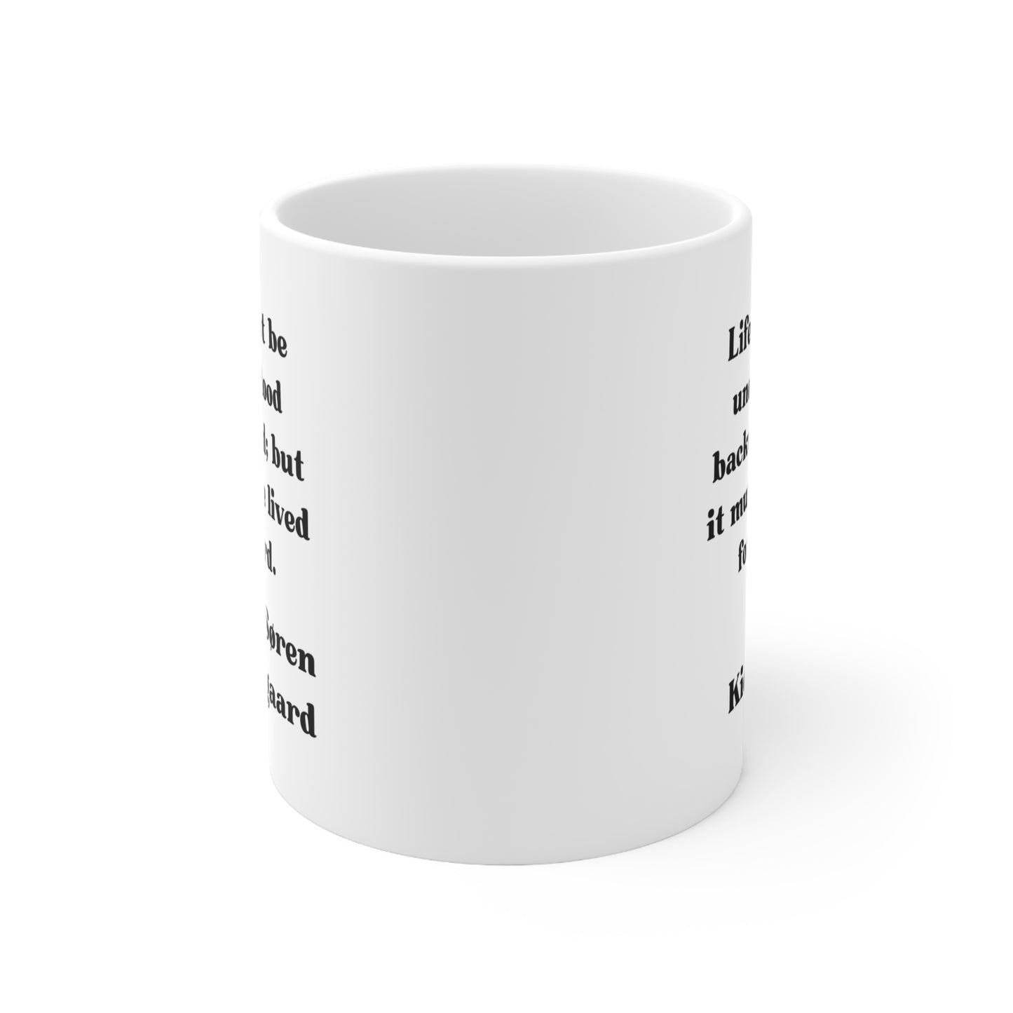 Kierkegaard Philosophy Ceramic Mug 11oz
