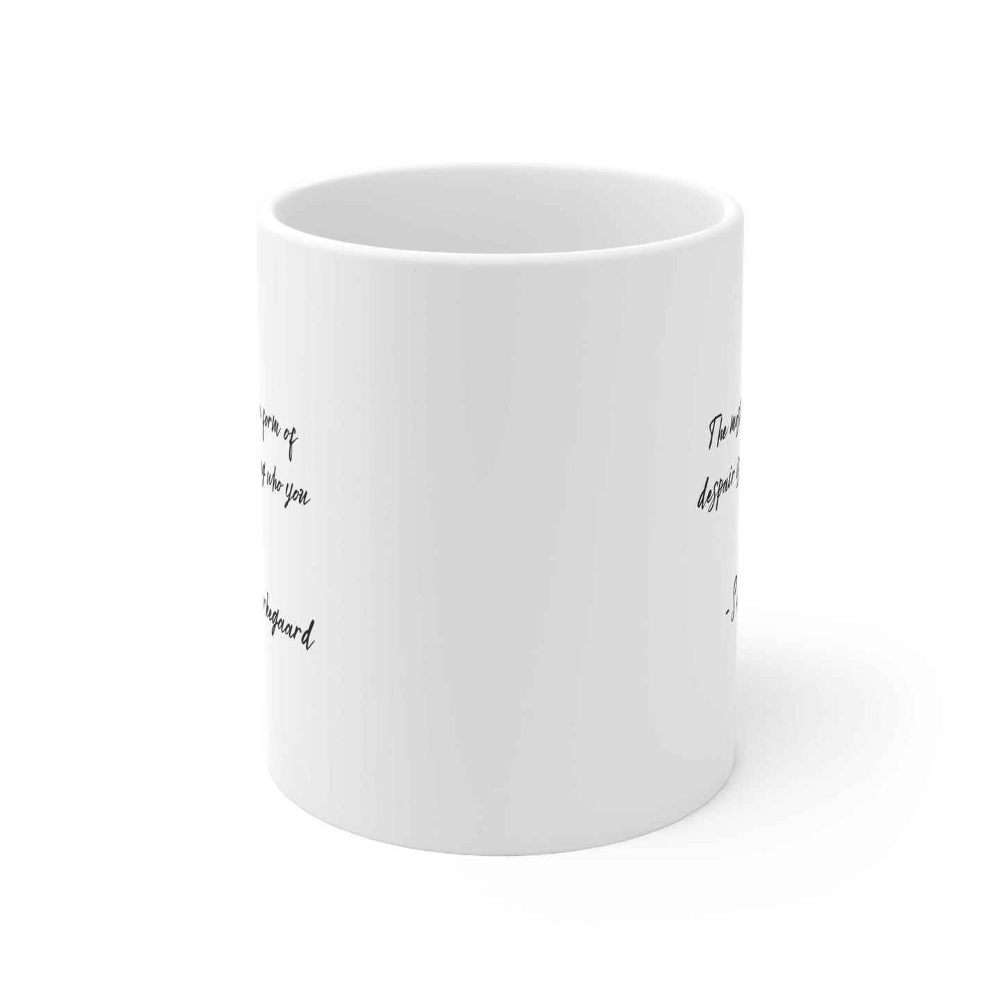 Kierkegaard Philosophy Ceramic Mug 11oz