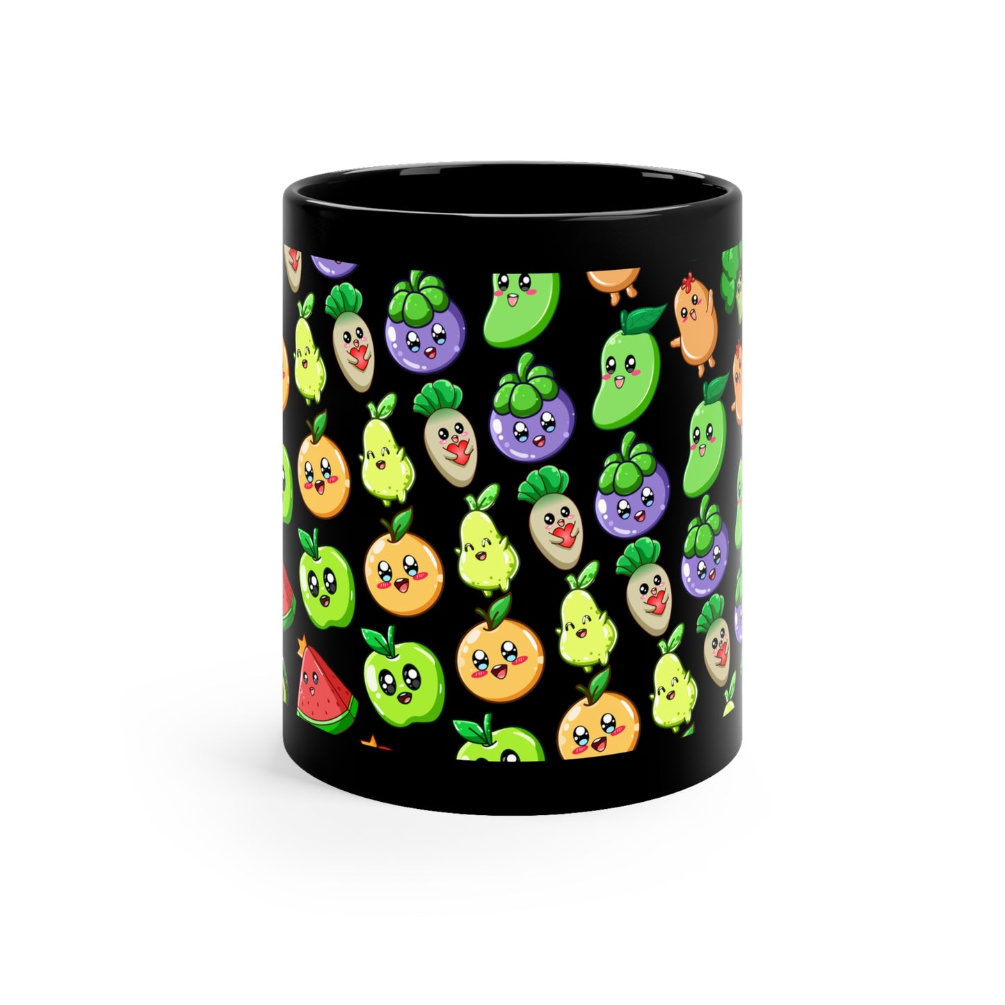Fruits & Veggies Ceramic Mug 11oz