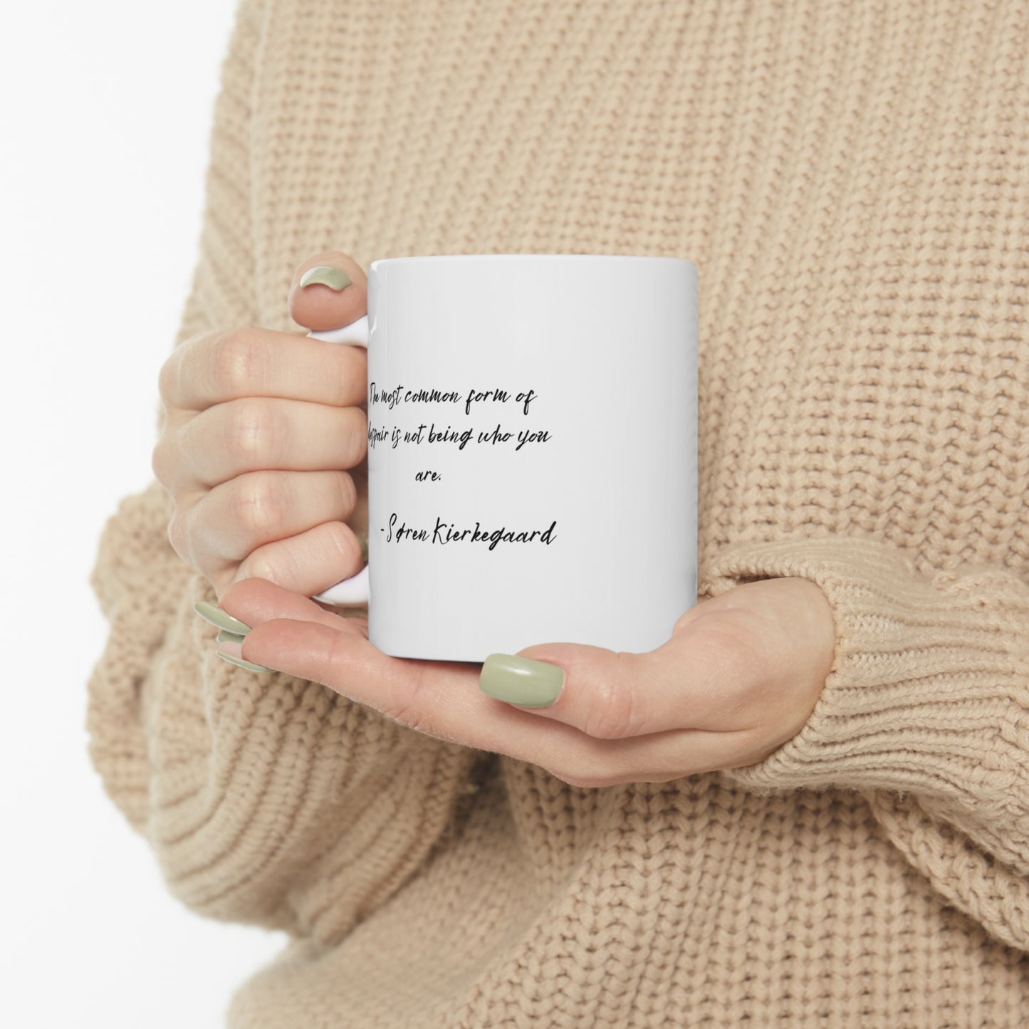 Kierkegaard Philosophy Ceramic Mug 11oz