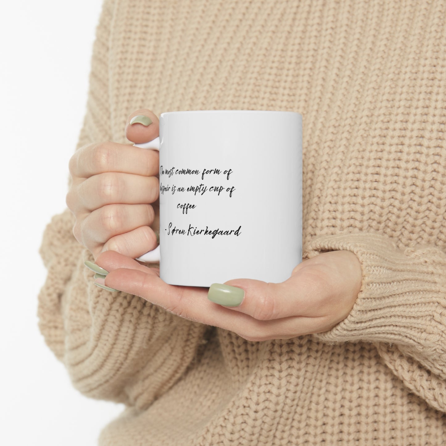 Kierkegaard on Coffee Ceramic Mug 11oz
