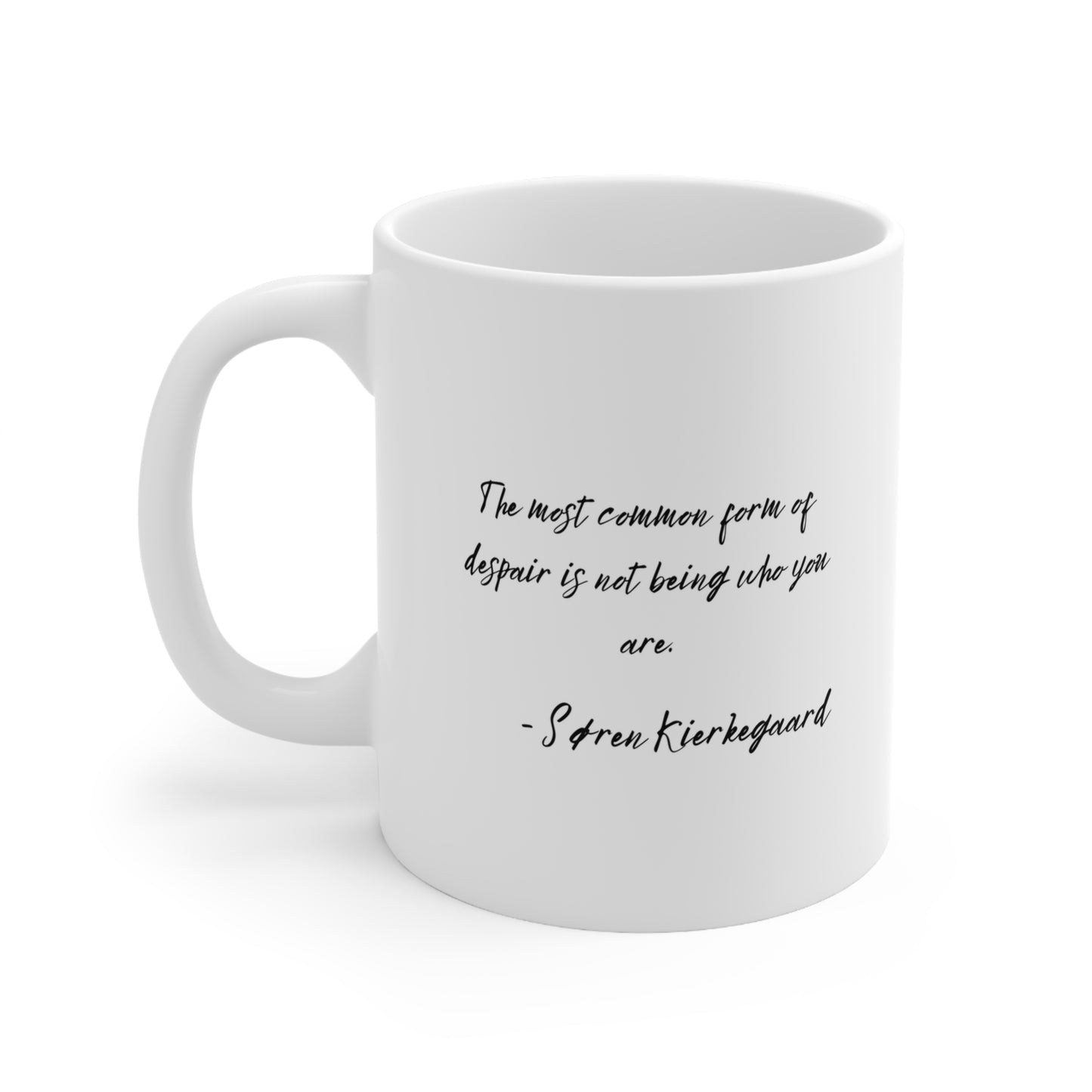 Kierkegaard Philosophy Ceramic Mug 11oz