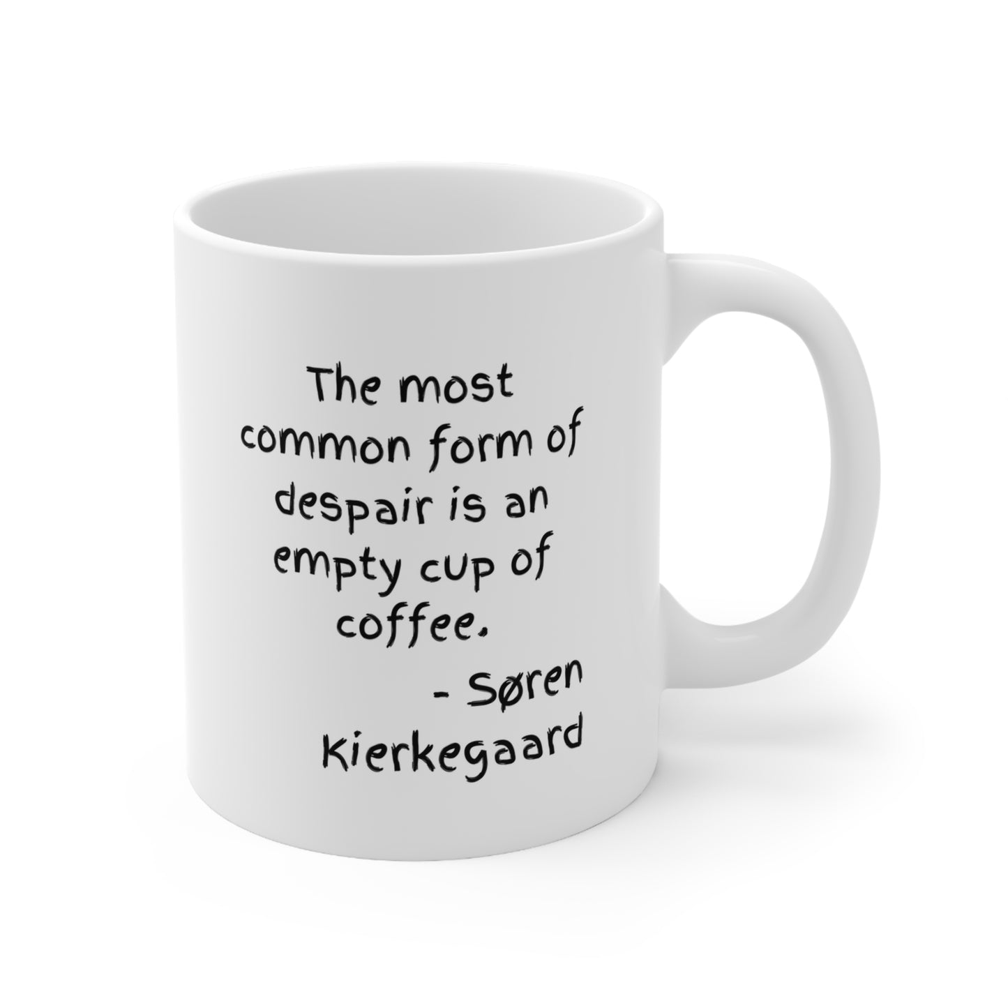 Kierkegaard on Coffee Ceramic Mug 11oz