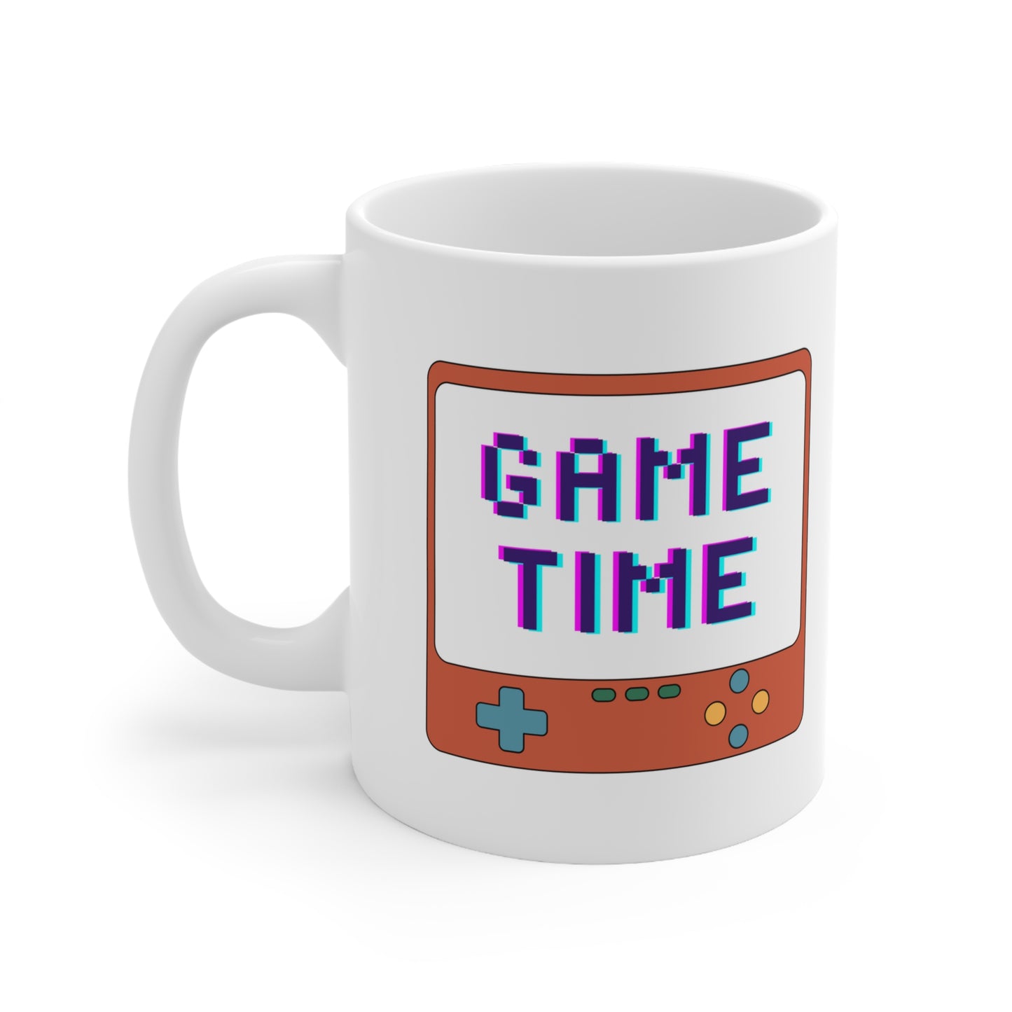 Game Time GameBoy Ceramic Mug 11oz