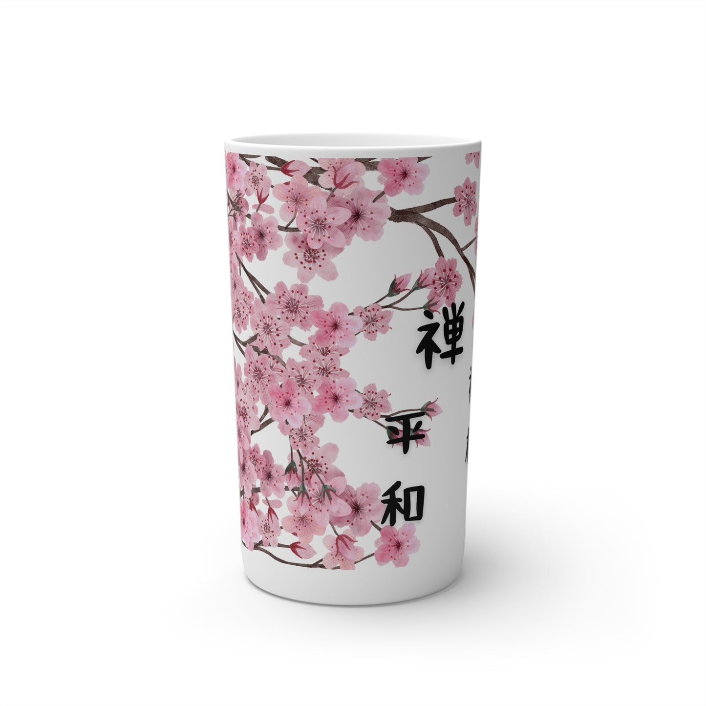Positive Affirmation Cherry Blossom Conical Cup