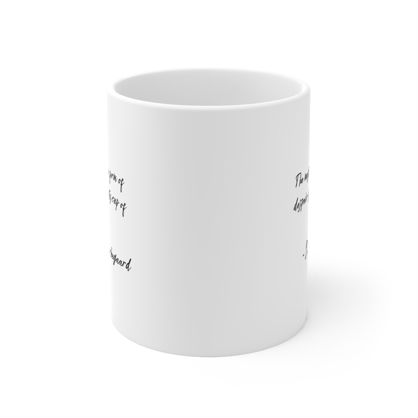 Kierkegaard on Coffee Ceramic Mug 11oz