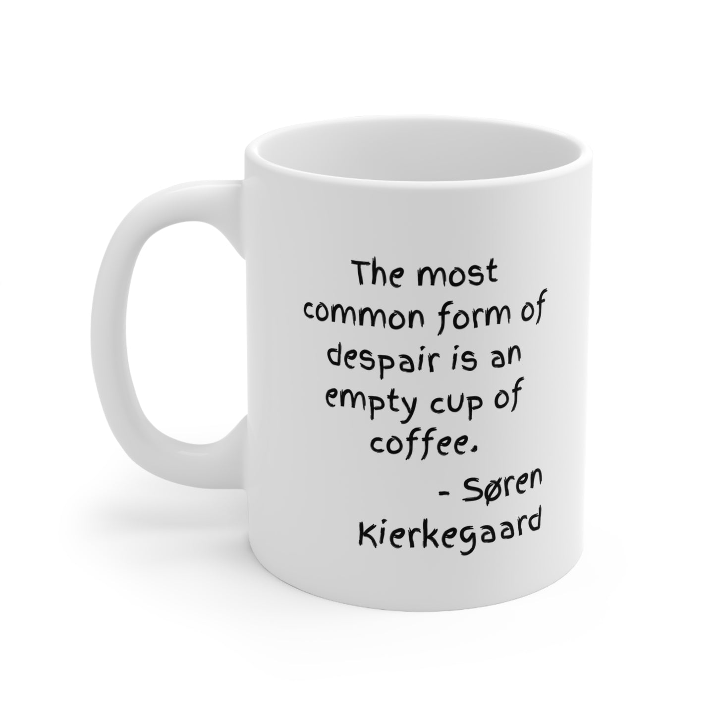 Kierkegaard on Coffee Ceramic Mug 11oz