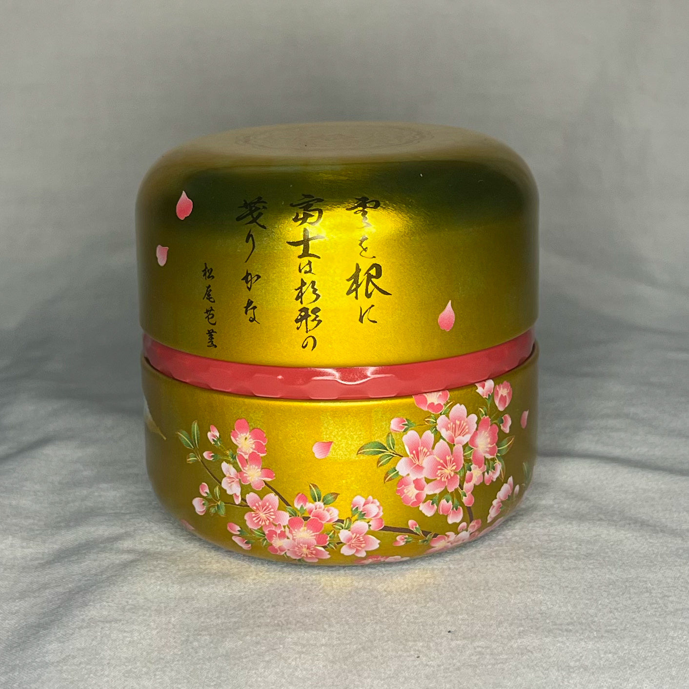 2.8oz Tea Canister - Mt. Fuji | Sakura Blossoms