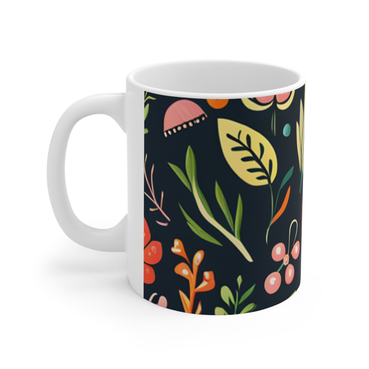 Autumn Leaves Ceramic Mug 11oz