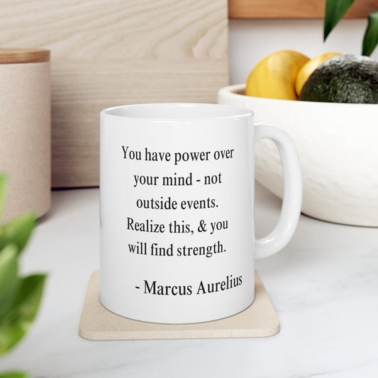 Marcus Aurelius Ceramic Mug 11oz