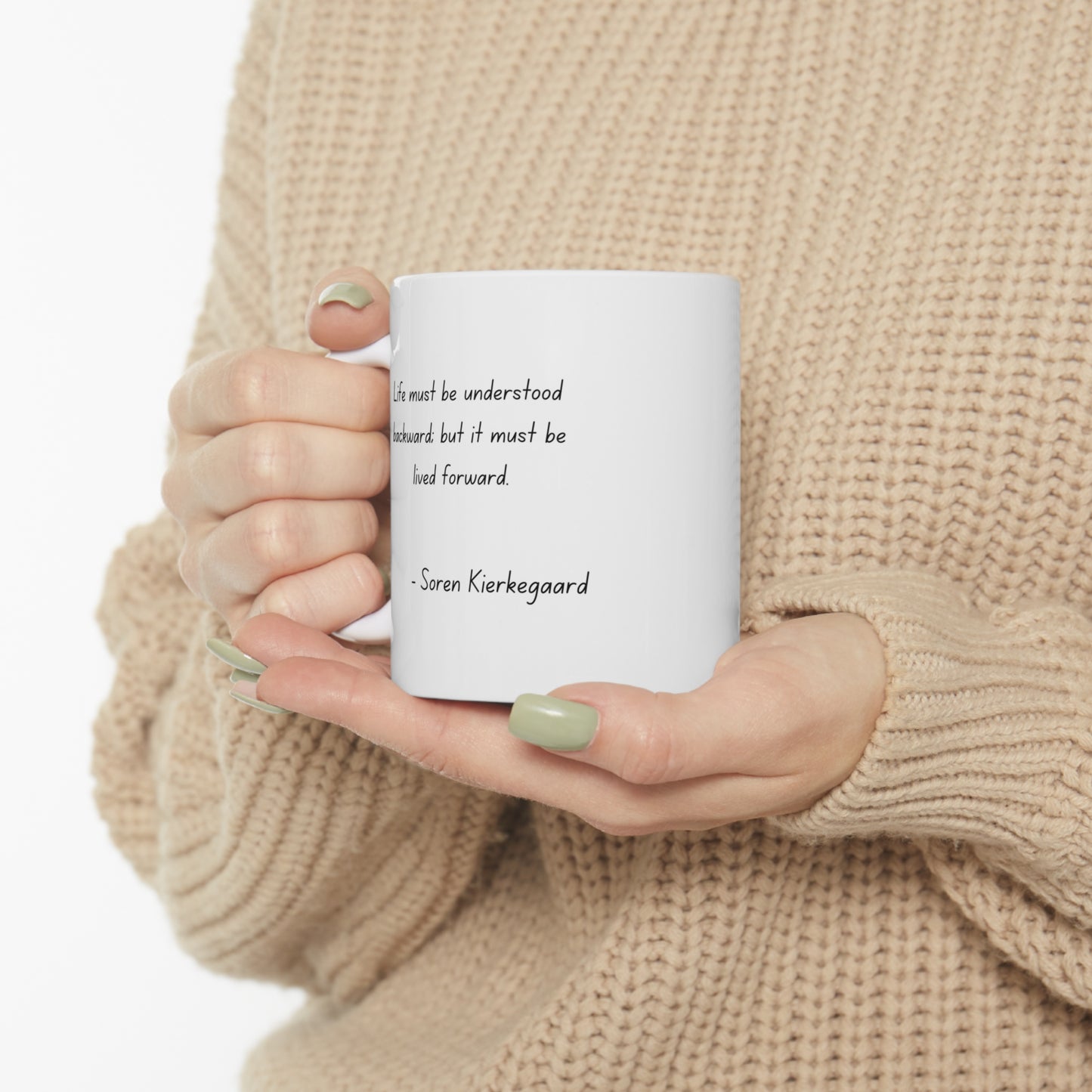 Kierkegaard Philosophy Ceramic Mug 11oz