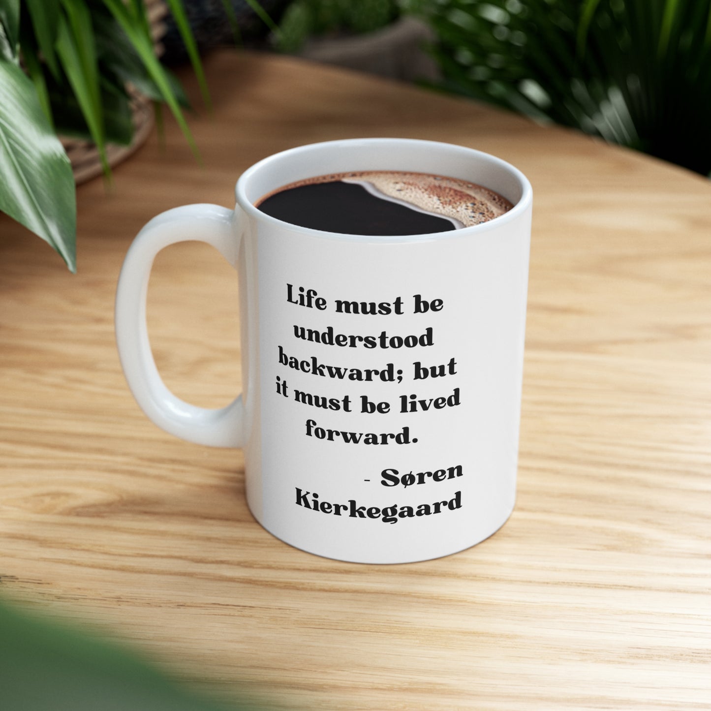 Kierkegaard Philosophy Ceramic Mug 11oz