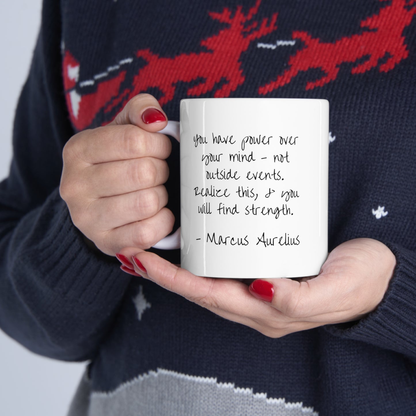 Marcus Aurelius Ceramic Mug 11oz