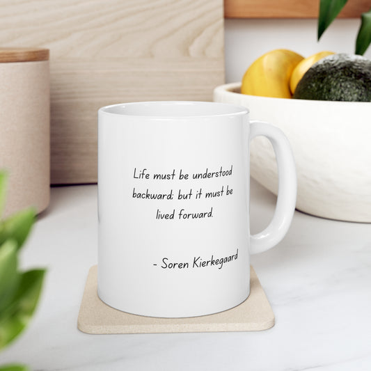 Kierkegaard Philosophy Ceramic Mug 11oz