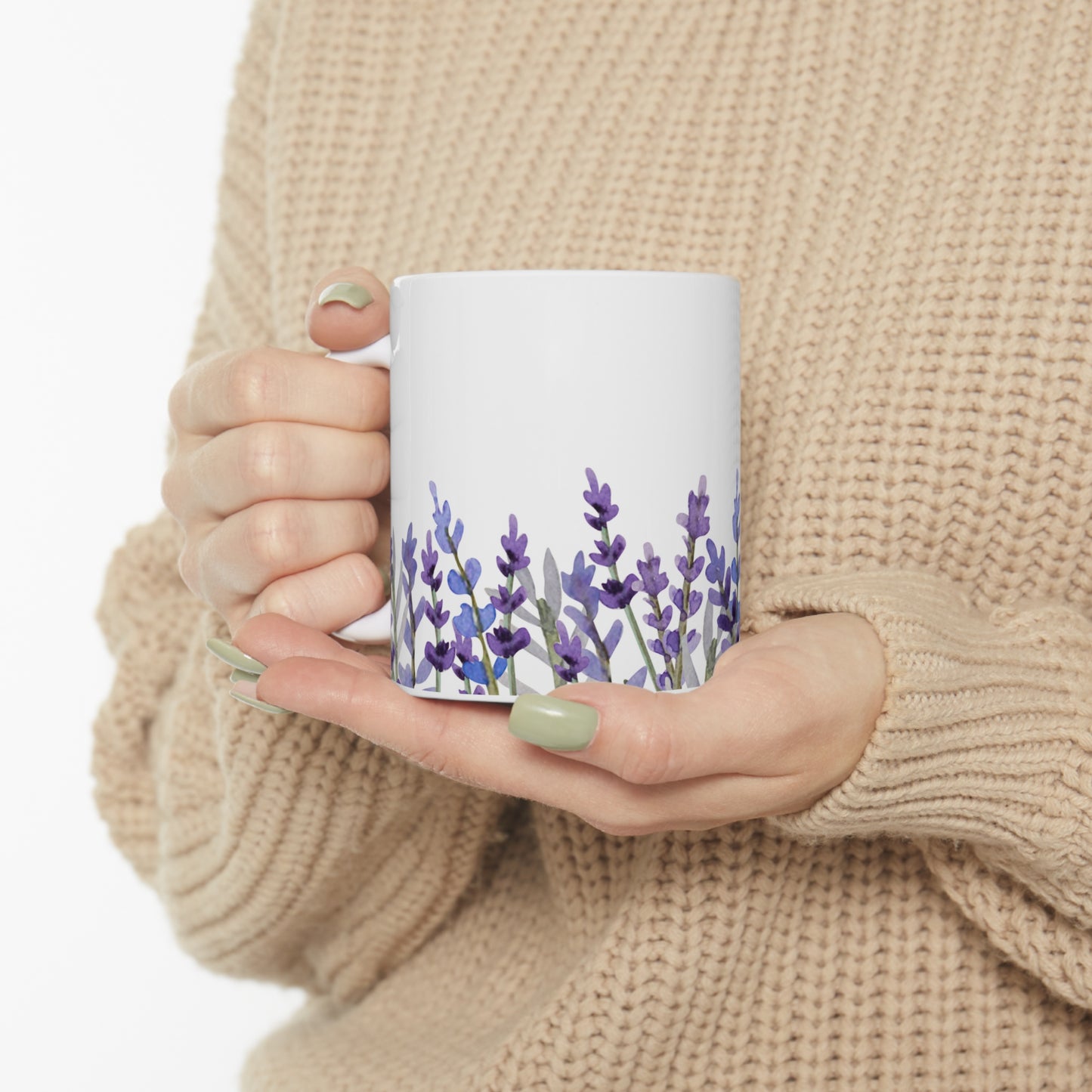 Lavender Ceramic Mug 11oz