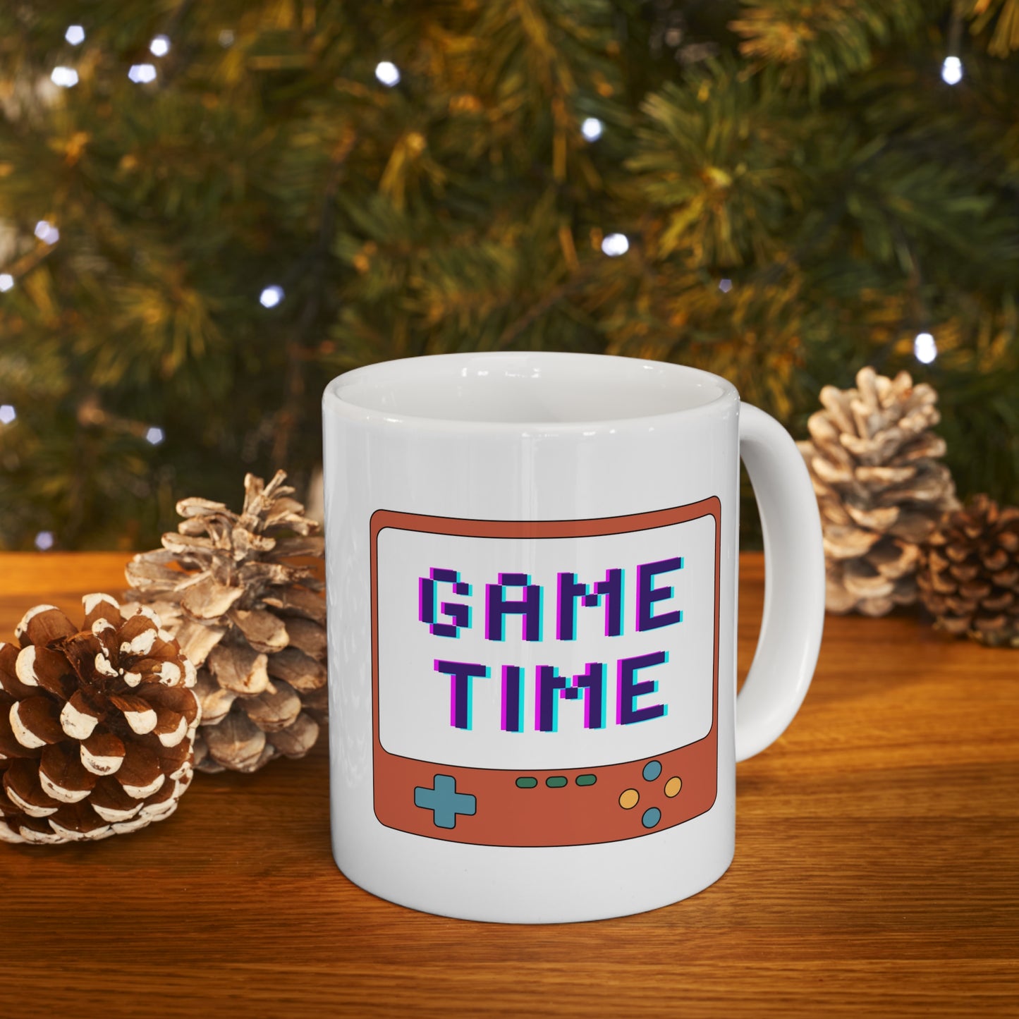 Game Time GameBoy Ceramic Mug 11oz