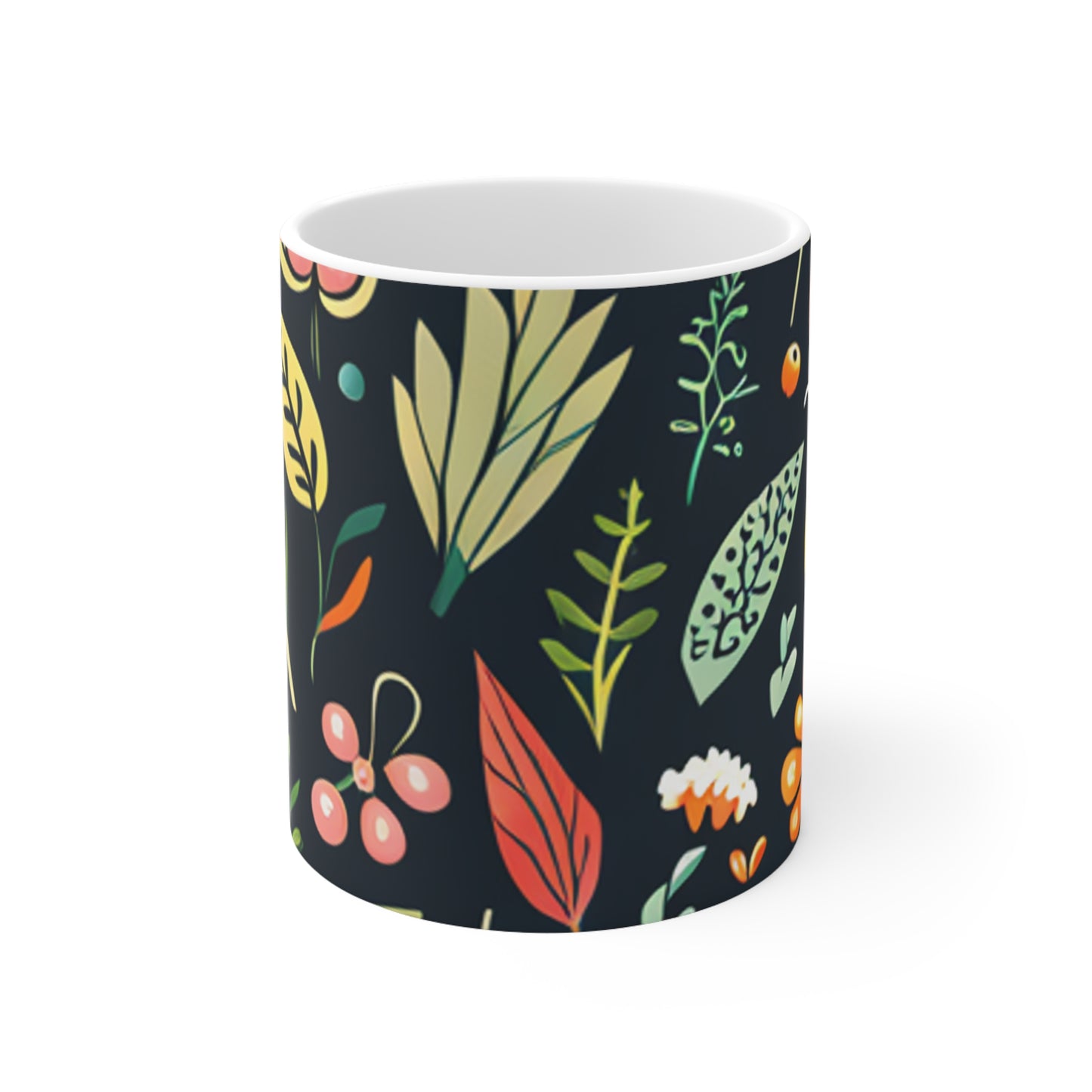 Autumn Leaves Ceramic Mug 11oz