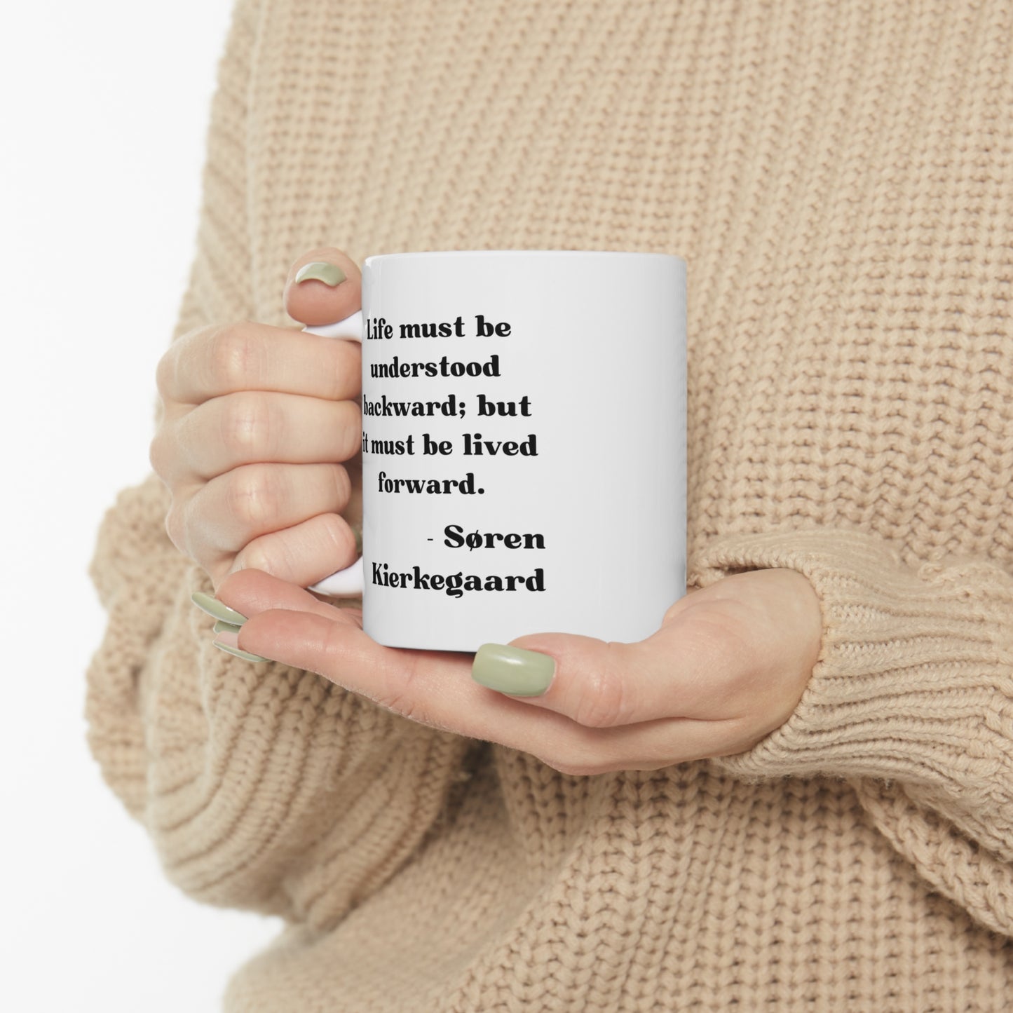 Kierkegaard Philosophy Ceramic Mug 11oz