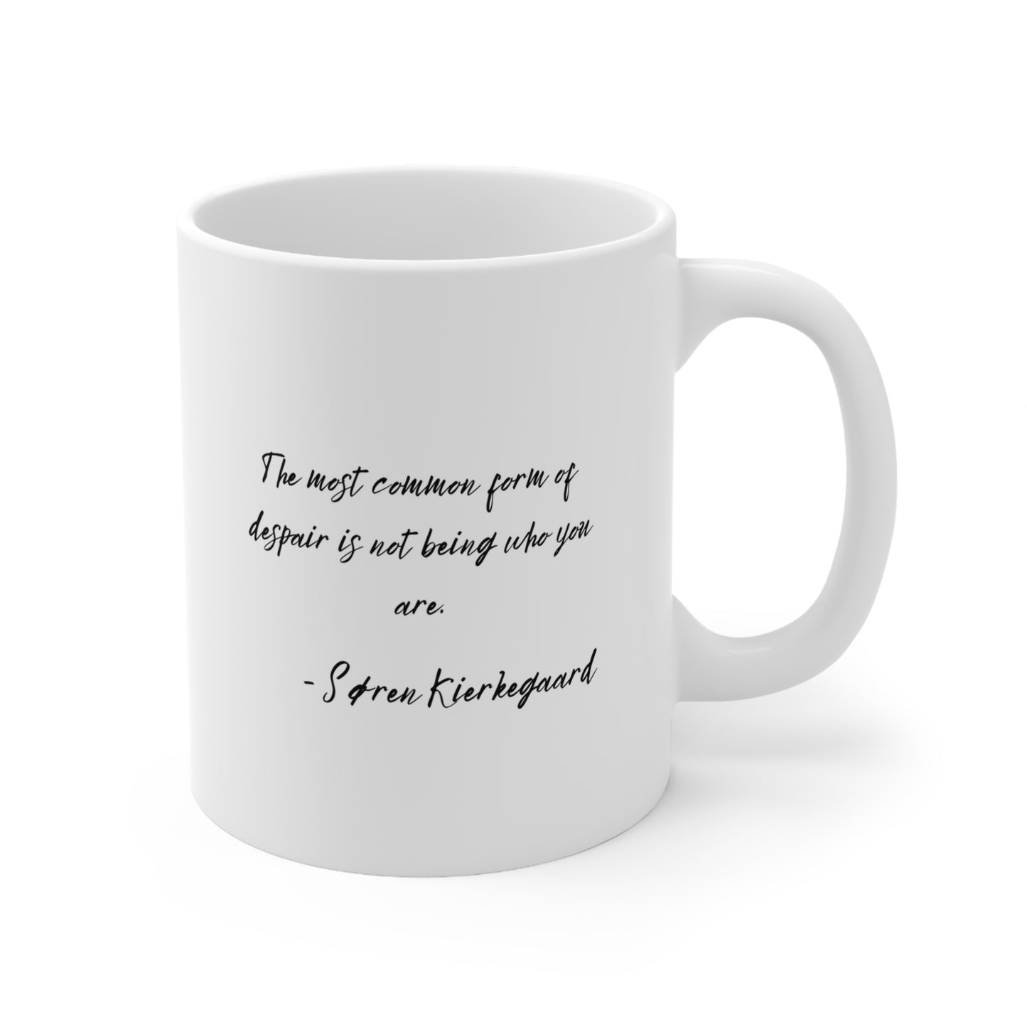 Kierkegaard Philosophy Ceramic Mug 11oz