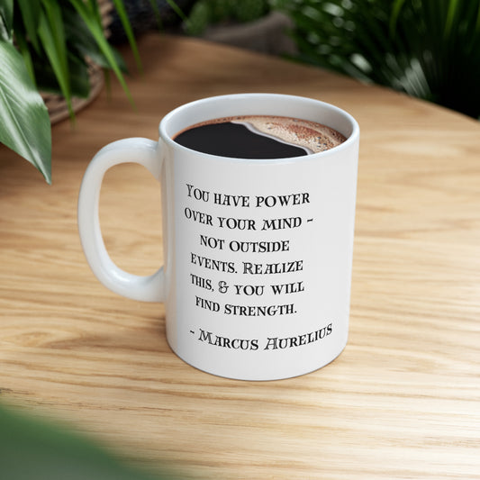 Marcus Aurelius Ceramic Mug 11oz