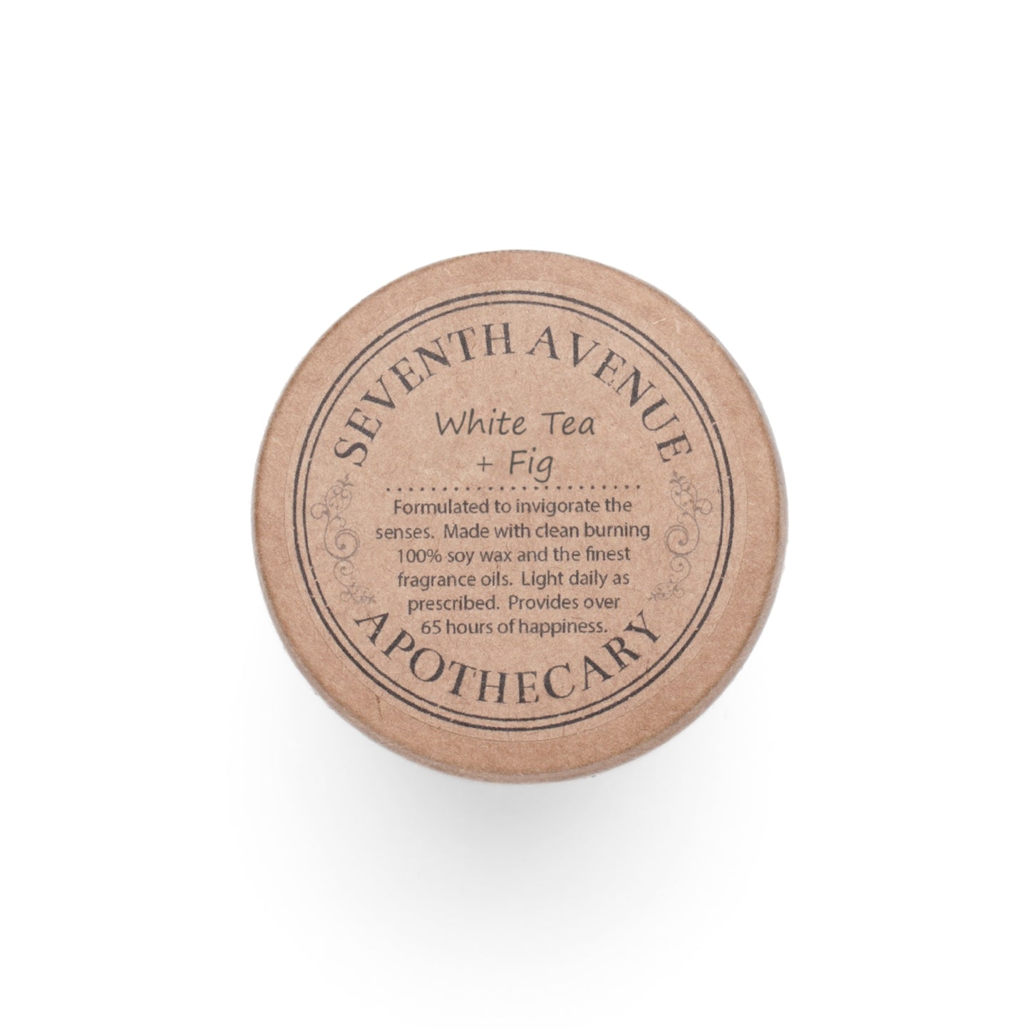 Scented Tea Time Candle - Full Glass, 11oz