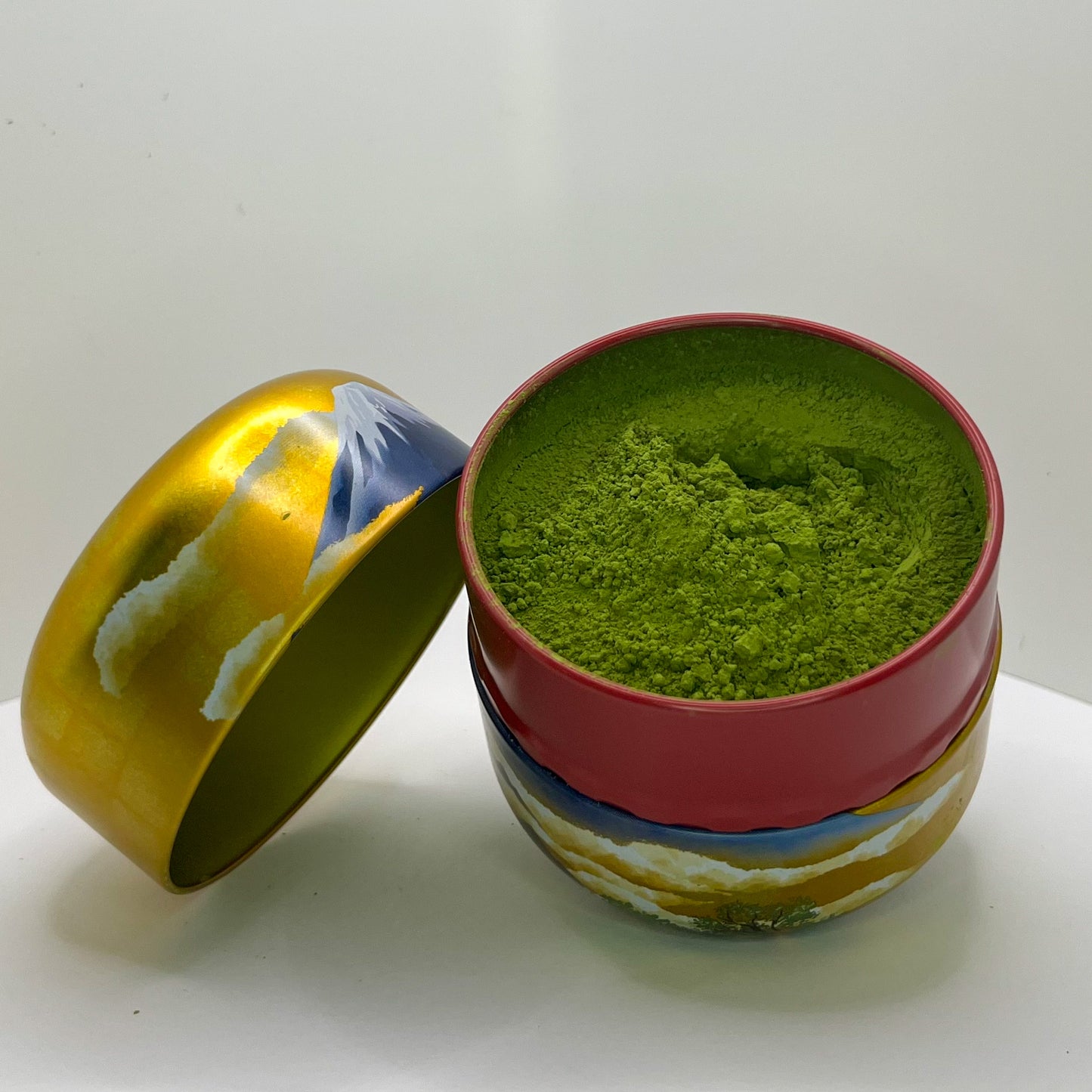 2.8oz Tea Canister - Mt. Fuji | Sakura Blossoms