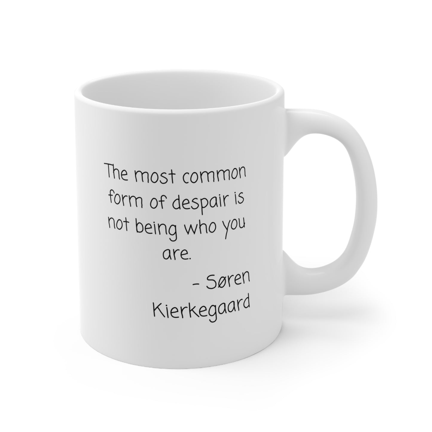 Kierkegaard Philosophy Ceramic Mug 11oz