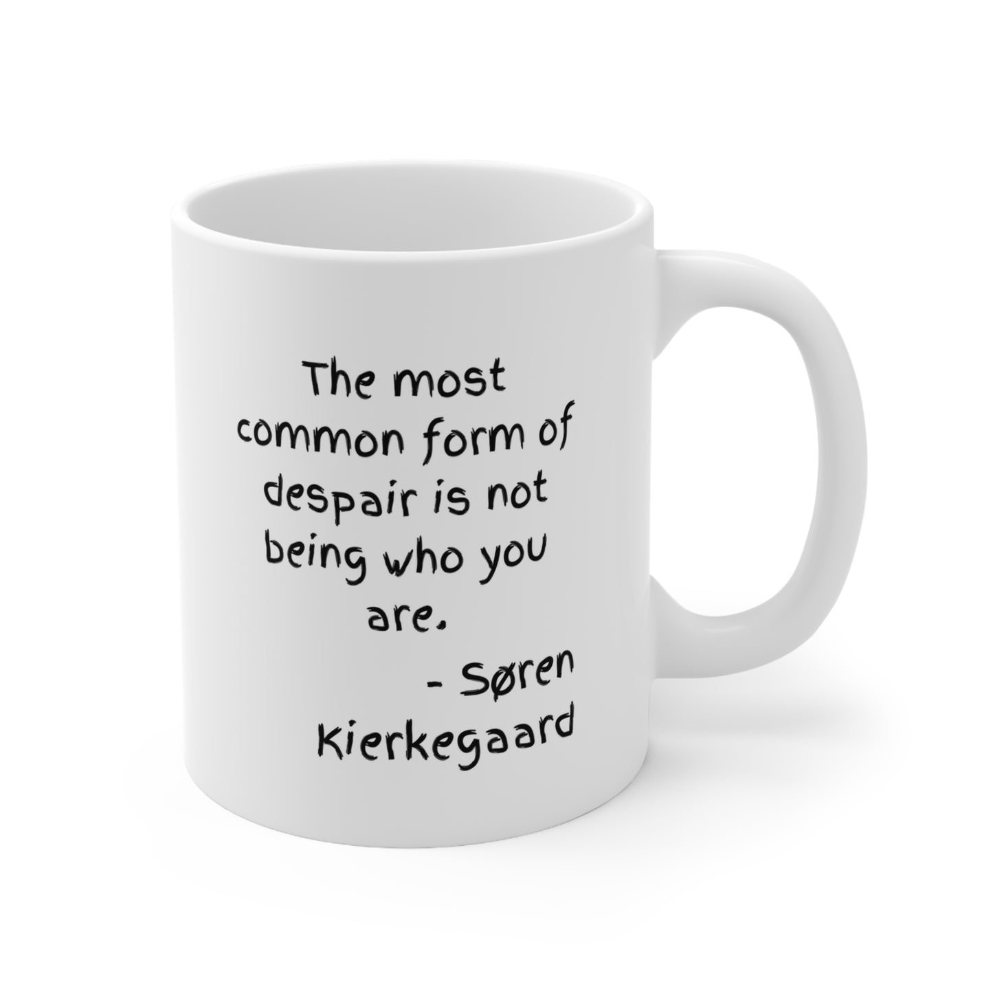 Kierkegaard Philosophy Ceramic Mug 11oz