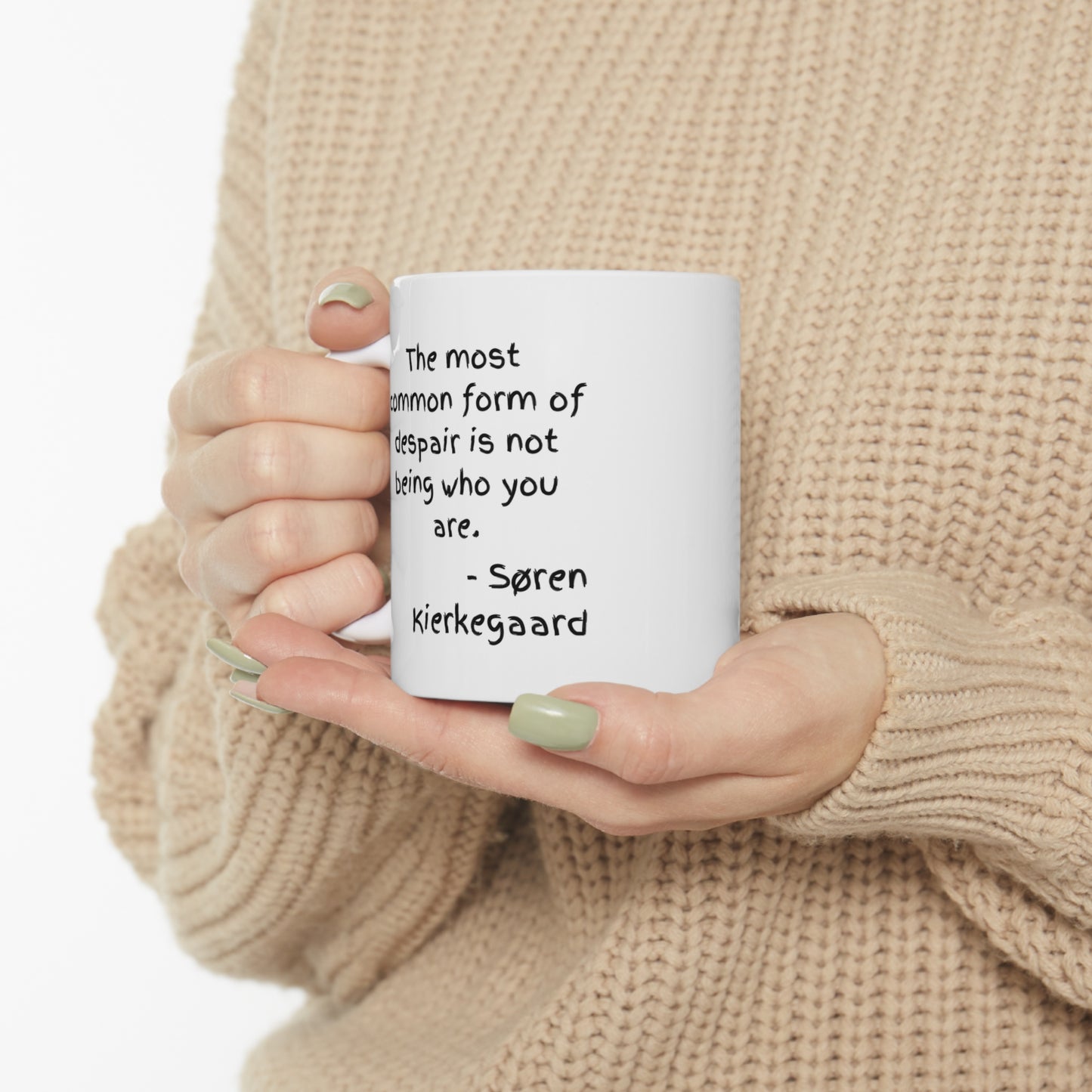 Kierkegaard Philosophy Ceramic Mug 11oz