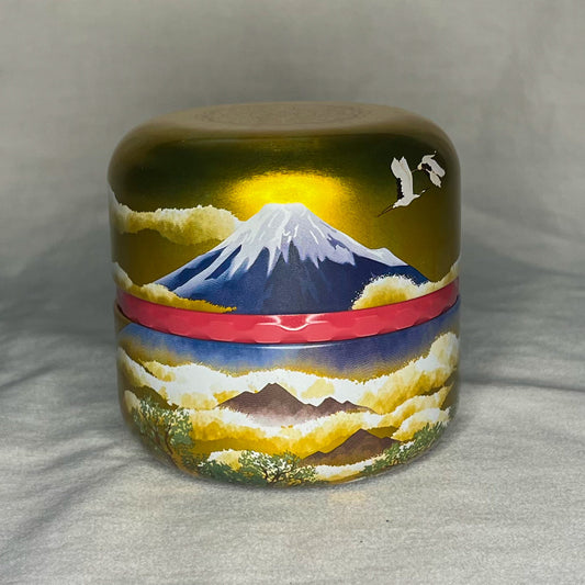 2.8oz Tea Canister - Mt. Fuji | Sakura Blossoms