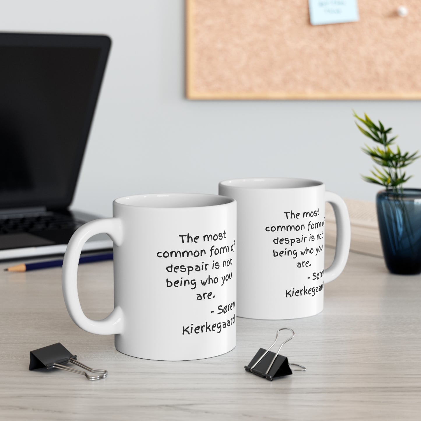 Kierkegaard Philosophy Ceramic Mug 11oz