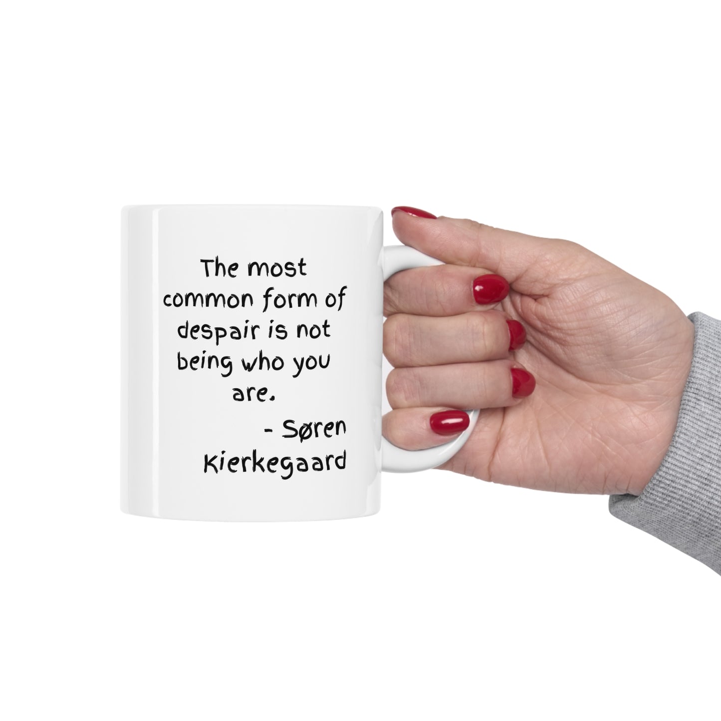 Kierkegaard Philosophy Ceramic Mug 11oz