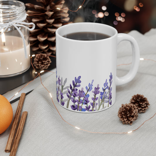 Lavender Ceramic Mug 11oz